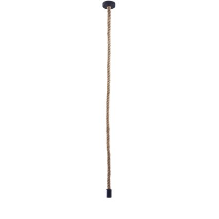 Κρεμαστό φωτιστικό οροφής ROPE 1xE27/12W/230V