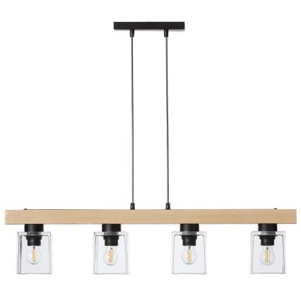 Κρεμαστό φωτιστικό οροφής RUSTIC RADIANCE 4xE27/60W/230V