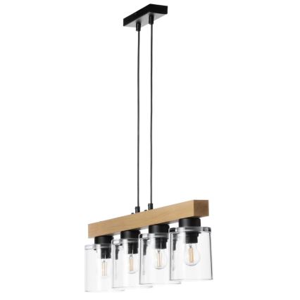 Κρεμαστό φωτιστικό οροφής RUSTIC RADIANCE 4xE27/60W/230V