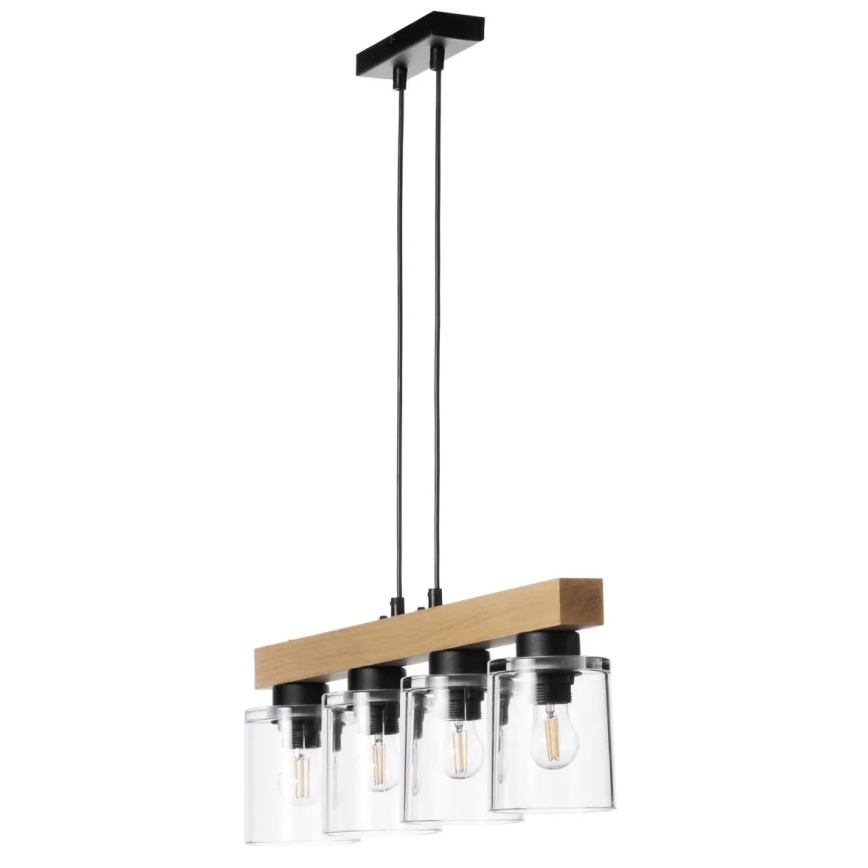 Κρεμαστό φωτιστικό οροφής RUSTIC RADIANCE 4xE27/60W/230V