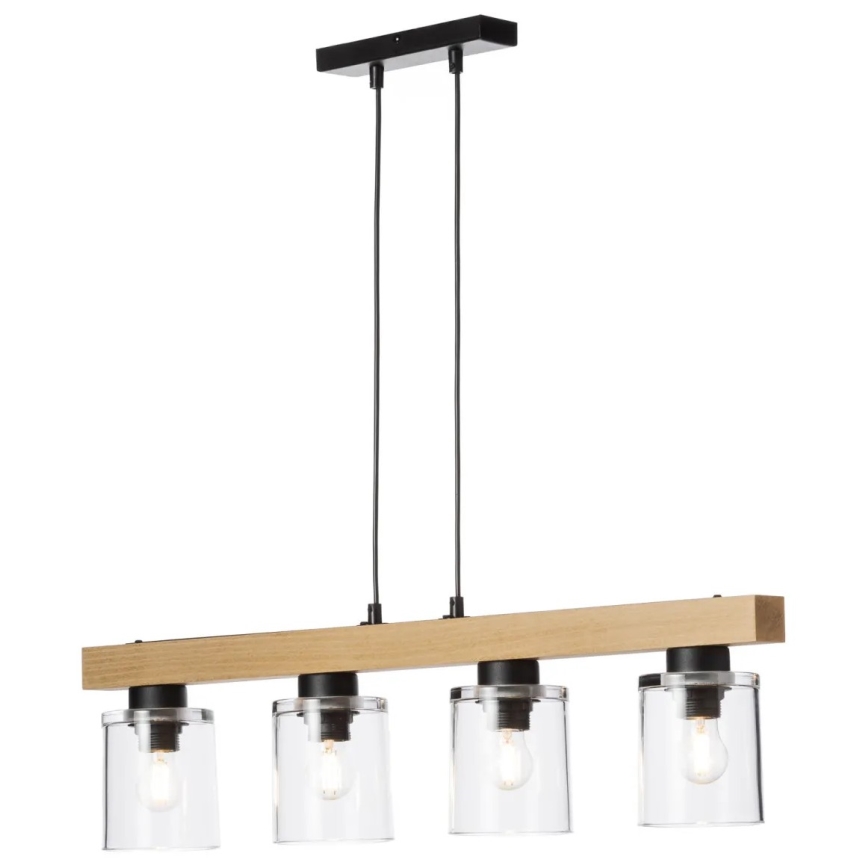 Κρεμαστό φωτιστικό οροφής RUSTIC RADIANCE 4xE27/60W/230V