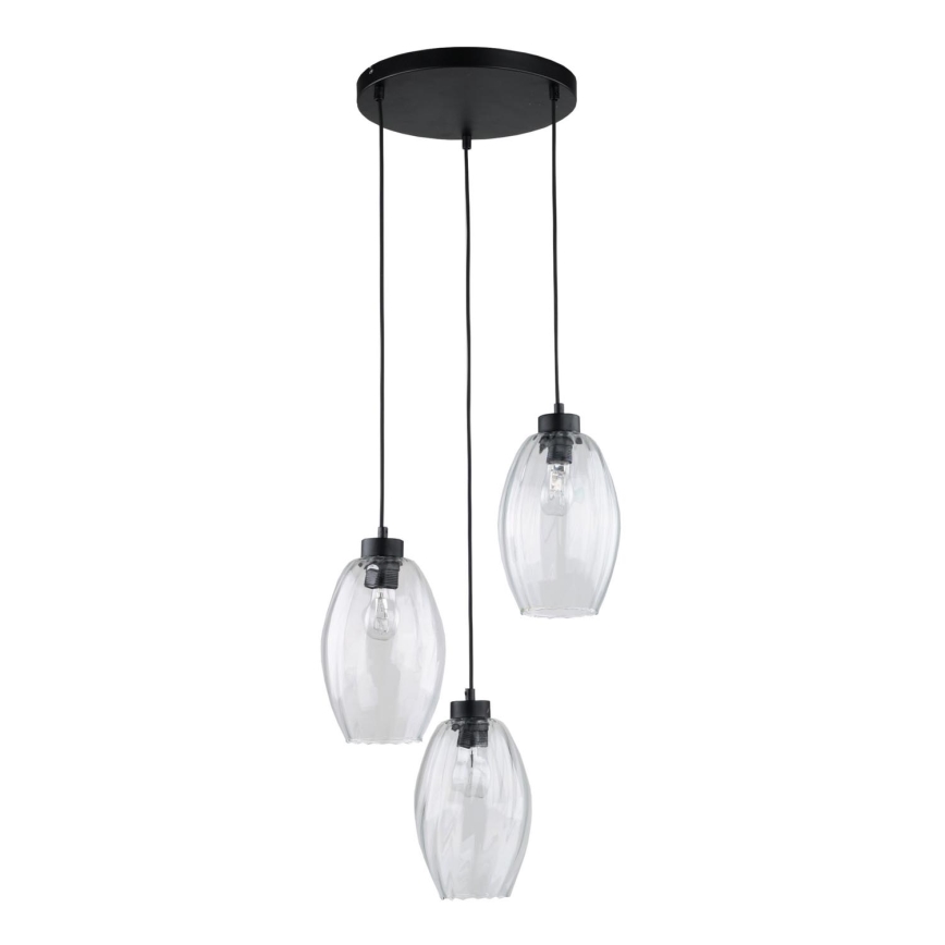Κρεμαστό φωτιστικό οροφής SEBO 3xE27/15W/230V