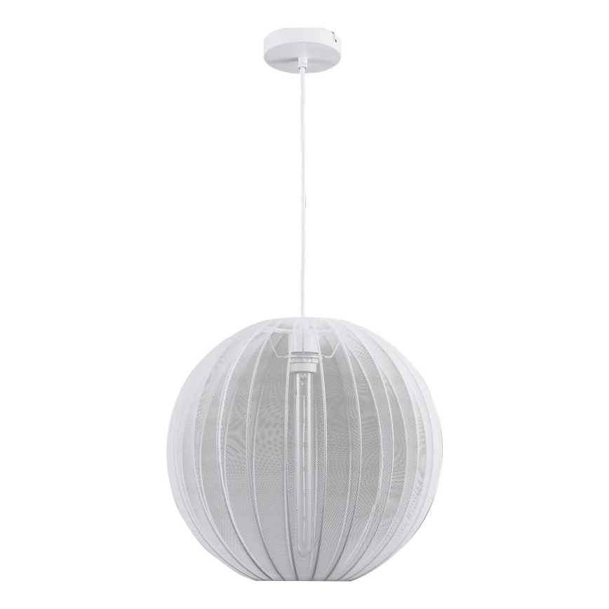 Κρεμαστό φωτιστικό οροφής SENSAI 1xE27/20W/230V διάμετρος 40 cm λευκό