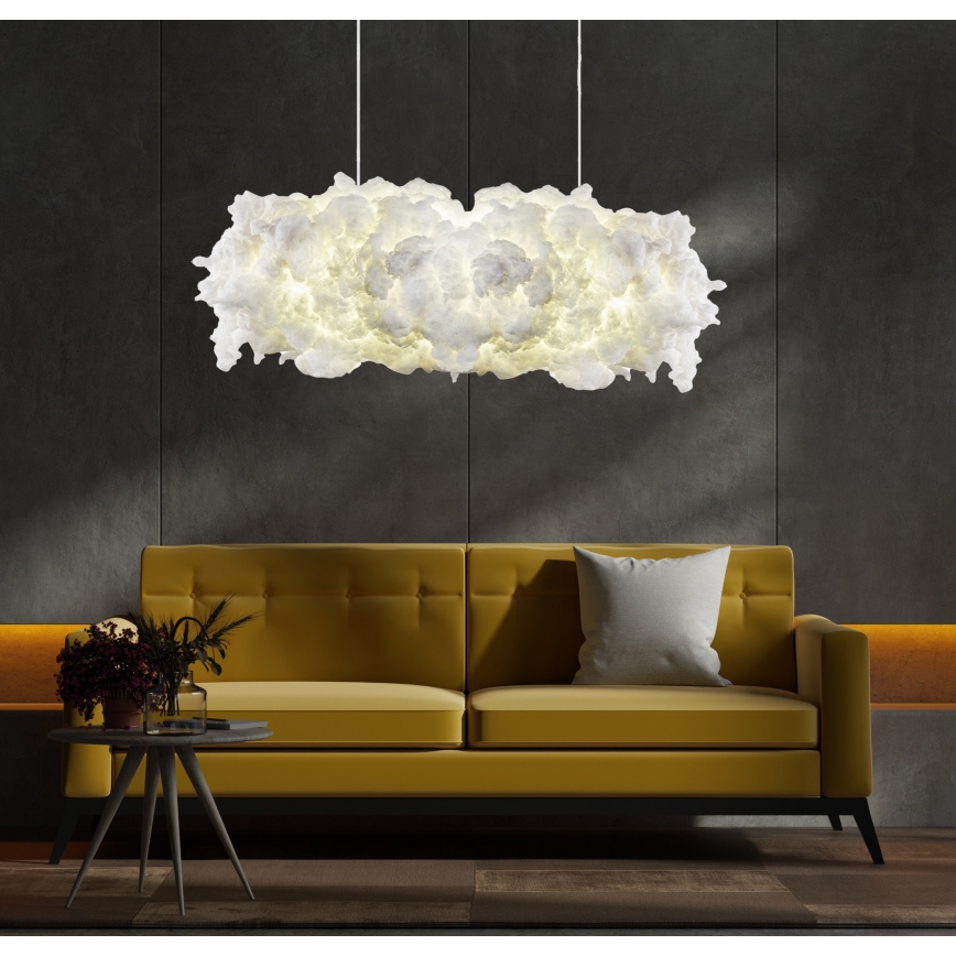Κρεμαστό φωτιστικό οροφής SERENE 1xE27/40W/230V λευκό