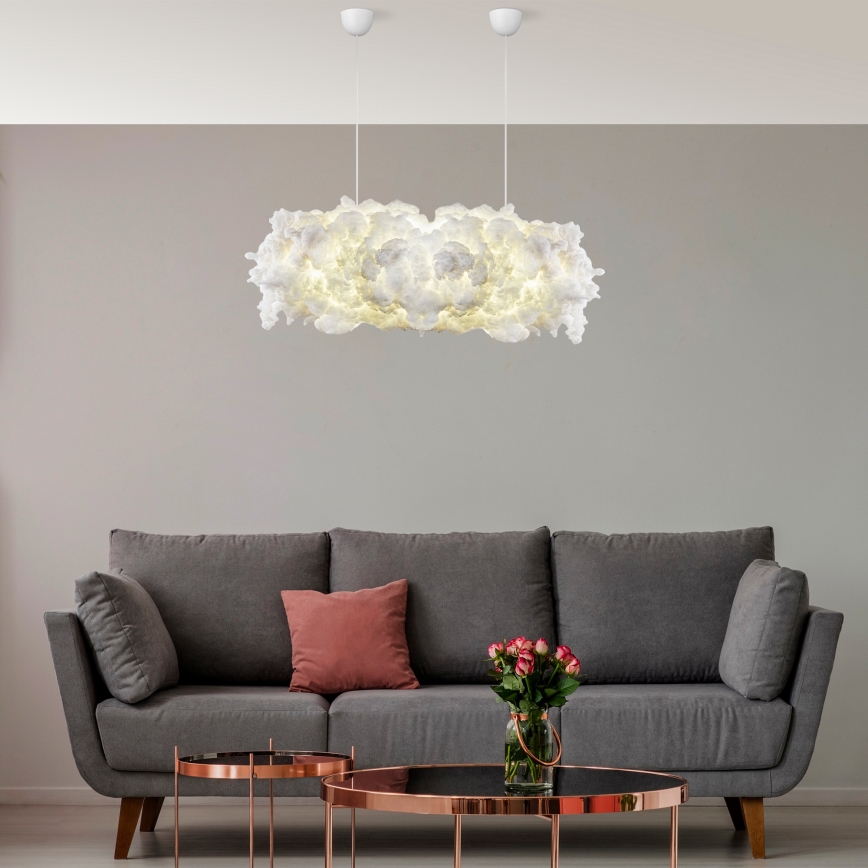 Κρεμαστό φωτιστικό οροφής SERENE 1xE27/40W/230V λευκό