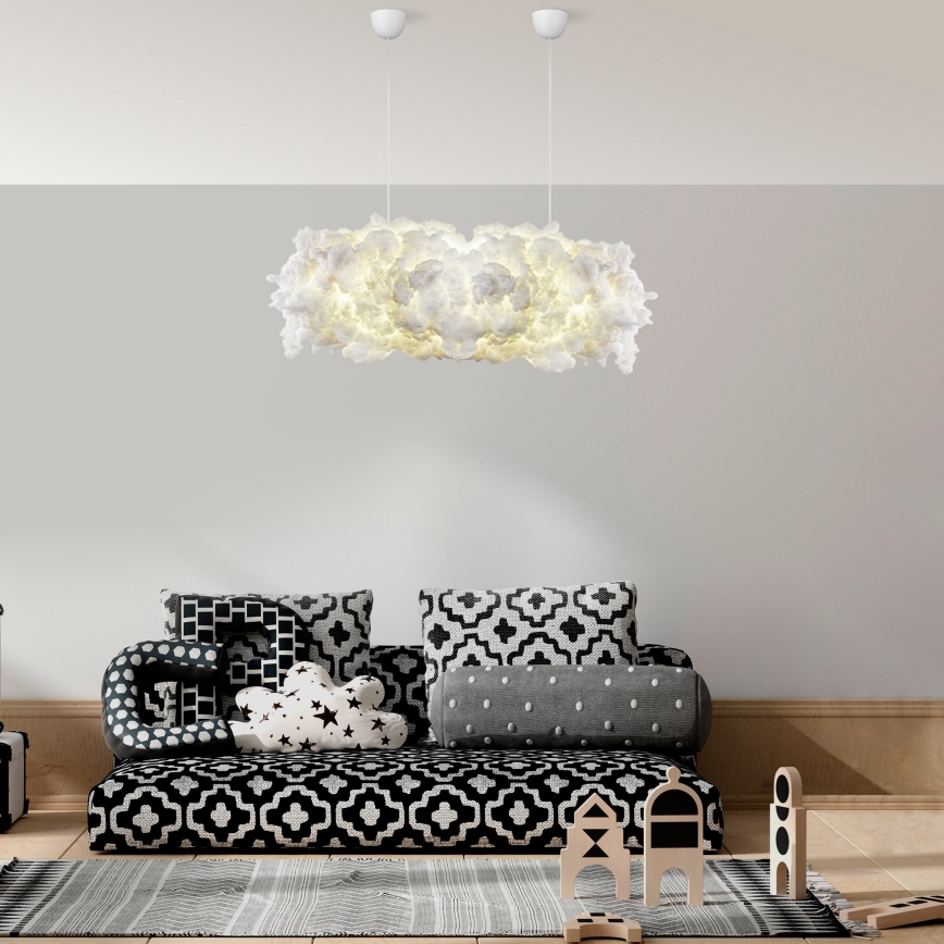 Κρεμαστό φωτιστικό οροφής SERENE 1xE27/40W/230V λευκό