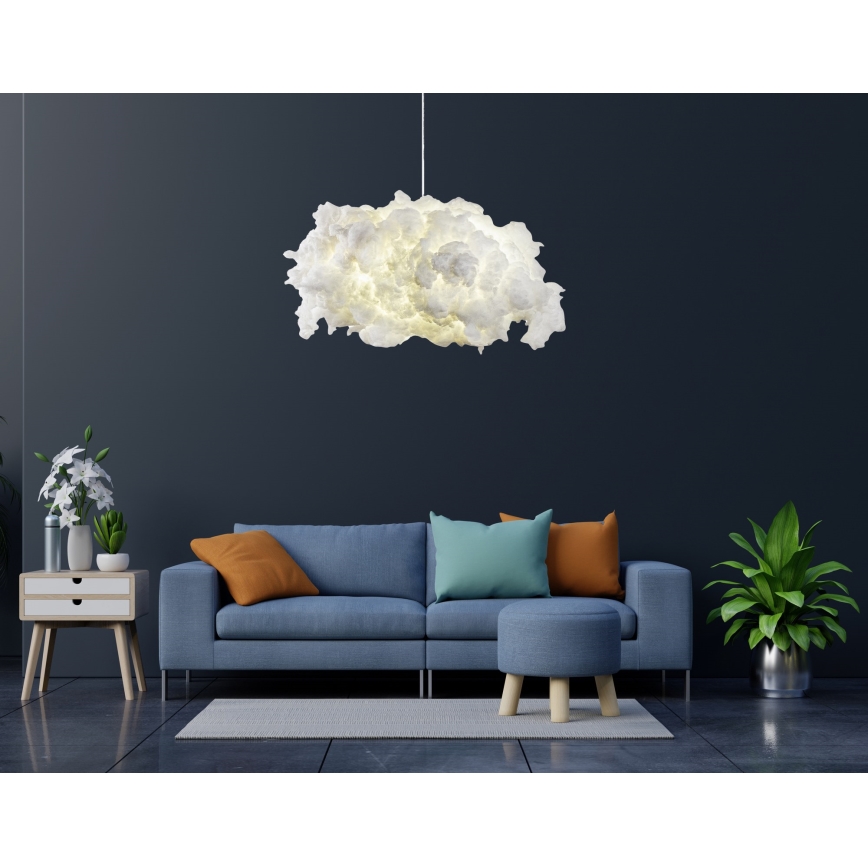 Κρεμαστό φωτιστικό οροφής SERENITY 1xE27/40W/230V λευκό