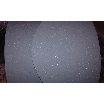 Κρεμαστό φωτιστικό οροφής  SFERA 1xE27/60W/230V διάμετρος 50 cm γκρι/χρυσό