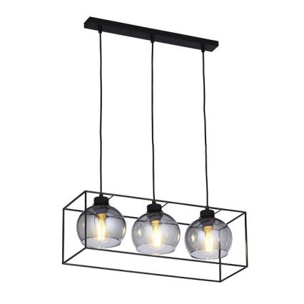 Κρεμαστό φωτιστικό οροφής SION 3xE27/15W/230V
