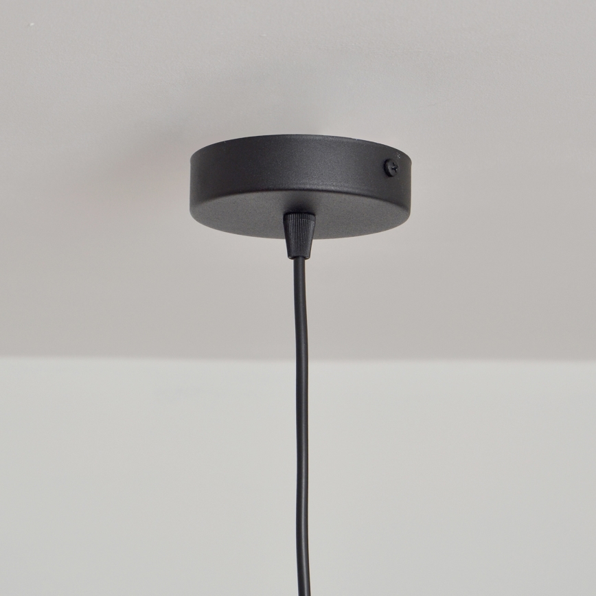 Κρεμαστό φωτιστικό οροφής SORAPIS 1xE27/15W/230V μαύρο