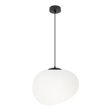 Κρεμαστό φωτιστικό οροφής STONES 1xE27/40W/230V διάμετρος 25 cm