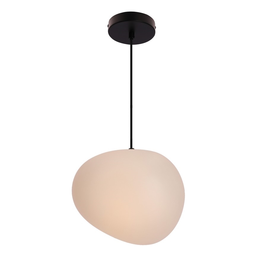 Κρεμαστό φωτιστικό οροφής STONES 1xE27/40W/230V διάμετρος 25 cm