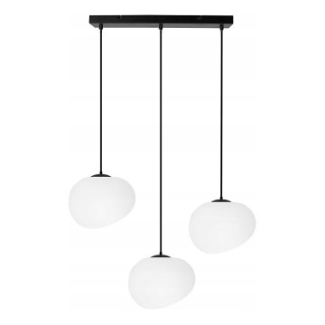 Κρεμαστό φωτιστικό οροφής STONES 3xE27/40W/230V