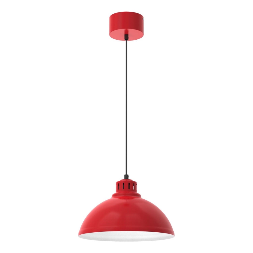 Κρεμαστό φωτιστικό οροφής SVEN 1xE27/15W/230V κόκκινο