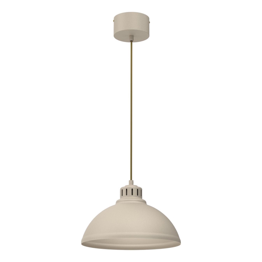 Κρεμαστό φωτιστικό οροφής SVEN 1xE27/15W/230V μπεζ