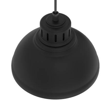 Κρεμαστό φωτιστικό οροφής SVEN 2xE27/15W/230V μαύρο