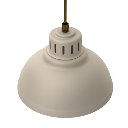 Κρεμαστό φωτιστικό οροφής SVEN 3xE27/15W/230V μπεζ