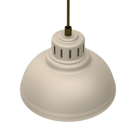 Κρεμαστό φωτιστικό οροφής SVEN 4xE27/15W/230V μπεζ