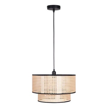 Κρεμαστό φωτιστικό οροφής TAKARA 1xE27/20W/230V διάμετρος 40 cm μπεζ