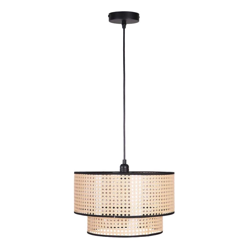 Κρεμαστό φωτιστικό οροφής TAKARA 1xE27/20W/230V διάμετρος 40 cm μπεζ