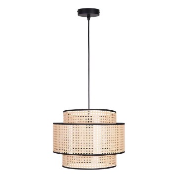Κρεμαστό φωτιστικό οροφής TAKARA 1xE27/20W/230V διάμετρος 40 cm μπεζ