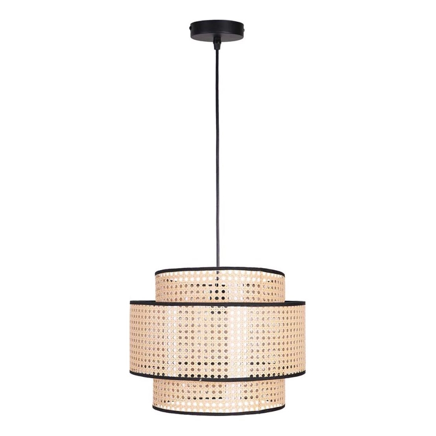 Κρεμαστό φωτιστικό οροφής TAKARA 1xE27/20W/230V διάμετρος 40 cm μπεζ