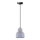 Κρεμαστό φωτιστικό οροφής TERRAZZO 1xE27/60W/230V διάμετρος 12 cm γκρι