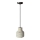 Κρεμαστό φωτιστικό οροφής TERRAZZO 1xE27/60W/230V διάμετρος 12 cm κρεμ