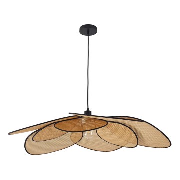 Κρεμαστό φωτιστικό οροφής TOBAGO 1xE27/20W/230V διάμετρος 100 cm μπεζ