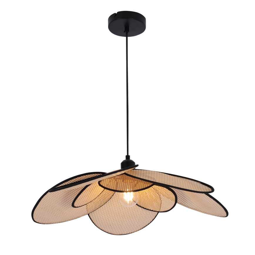 Κρεμαστό φωτιστικό οροφής TOBAGO 1xE27/20W/230V διάμετρος 60 cm μπεζ