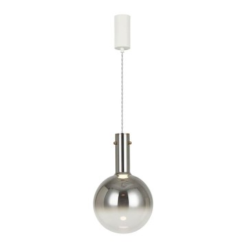 Κρεμαστό φωτιστικό οροφής TORONTO 1xGU10/8W/230V γυαλιστερό χρώμιο