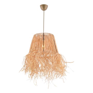 Κρεμαστό φωτιστικό οροφής VALANCE 1xE27/40W/230V καφέ