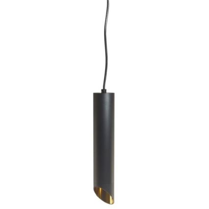 Κρεμαστό φωτιστικό οροφής VALDA 1xGU10/30W/230V 132 cm μαύρο