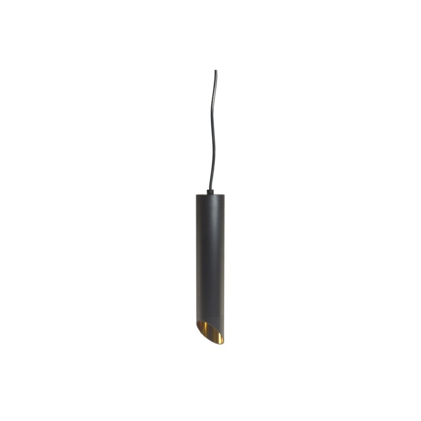 Κρεμαστό φωτιστικό οροφής VALDA 1xGU10/30W/230V 132 cm μαύρο