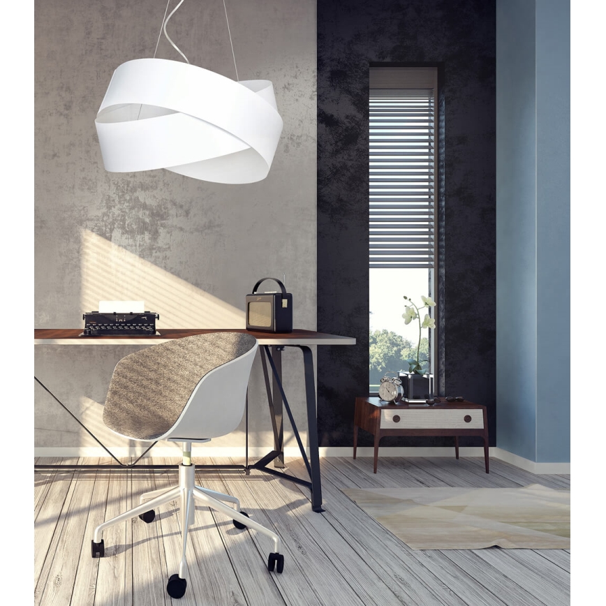 Κρεμαστό φωτιστικό οροφής VIENO 3xE27/15W/230V λευκό