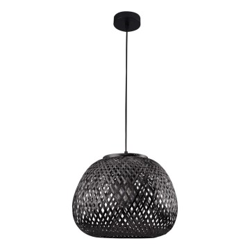 Κρεμαστό φωτιστικό οροφής ZANZIBAR 1xE27/20W/230V διάμετρος 35 cm μπαμπού