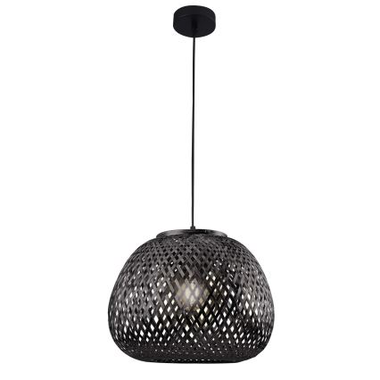 Κρεμαστό φωτιστικό οροφής ZANZIBAR 1xE27/20W/230V διάμετρος 35 cm μπαμπού
