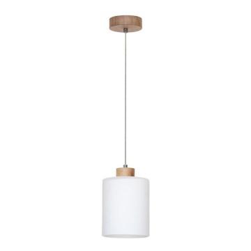 Κρεμαστό φωτιστικό οροφής ZEFIR 1xE27/60W/230V δρυς