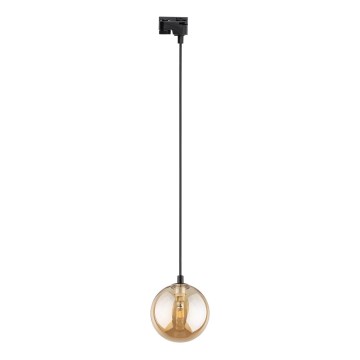 Κρεμαστό φωτιστικό οροφής για 1-phase ράγας TRACER 1xG9/8W/230V μαύρο/φιμέ καφέ
