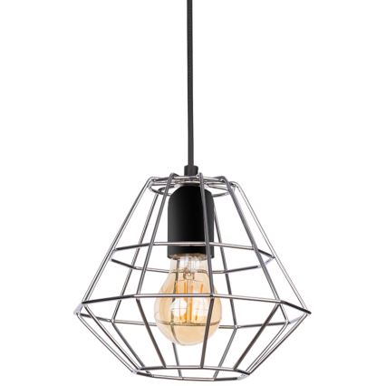 Κρεμαστό φωτιστικό οροφής μονόφωτο DIAMOND 1xE27/60W/230V