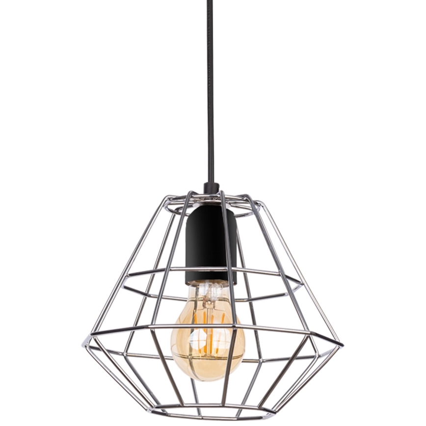 Κρεμαστό φωτιστικό οροφής μονόφωτο DIAMOND 1xE27/60W/230V