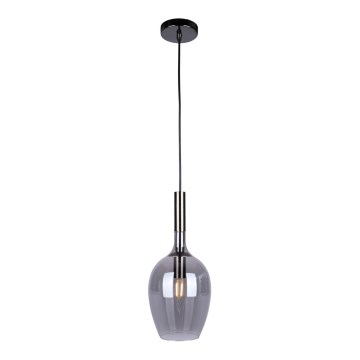 Κρεμαστό φωτιστικό οροφής μονόφωτο LUGANO 1xE14/40W/230V γκρι