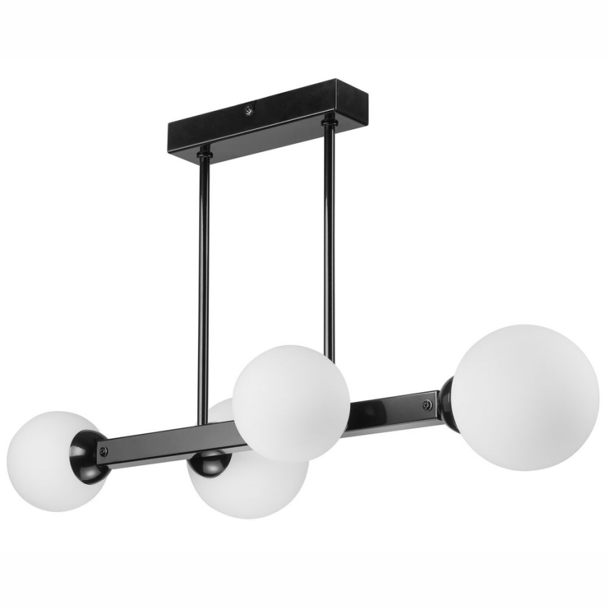 Κρεμαστό φωτιστικό οροφής ράγα ASTRO 4xG9/5W/230V μαύρο