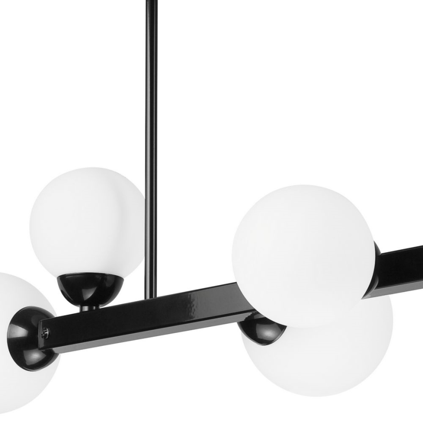 Κρεμαστό φωτιστικό οροφής ράγα ASTRO 6xG9/5W/230V μαύρο