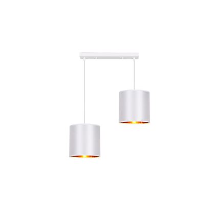 Κρεμαστό φωτιστικό οροφής ράγα ATLANTA 2xE27/40W/230V λευκό