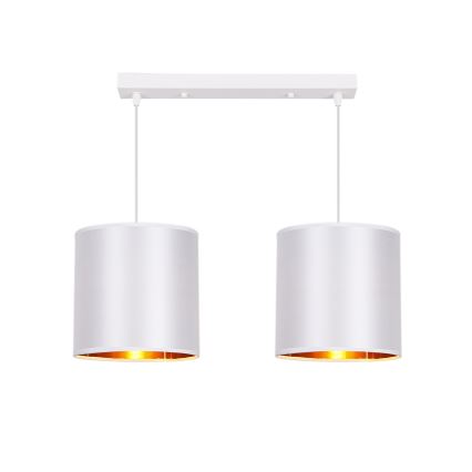 Κρεμαστό φωτιστικό οροφής ράγα ATLANTA 2xE27/40W/230V λευκό