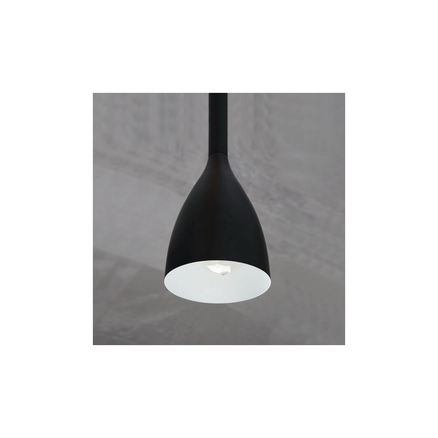 Κρεμαστό φωτιστικό οροφής ράγα ISTAPPAR 3xE27/60W/230V μαύρο