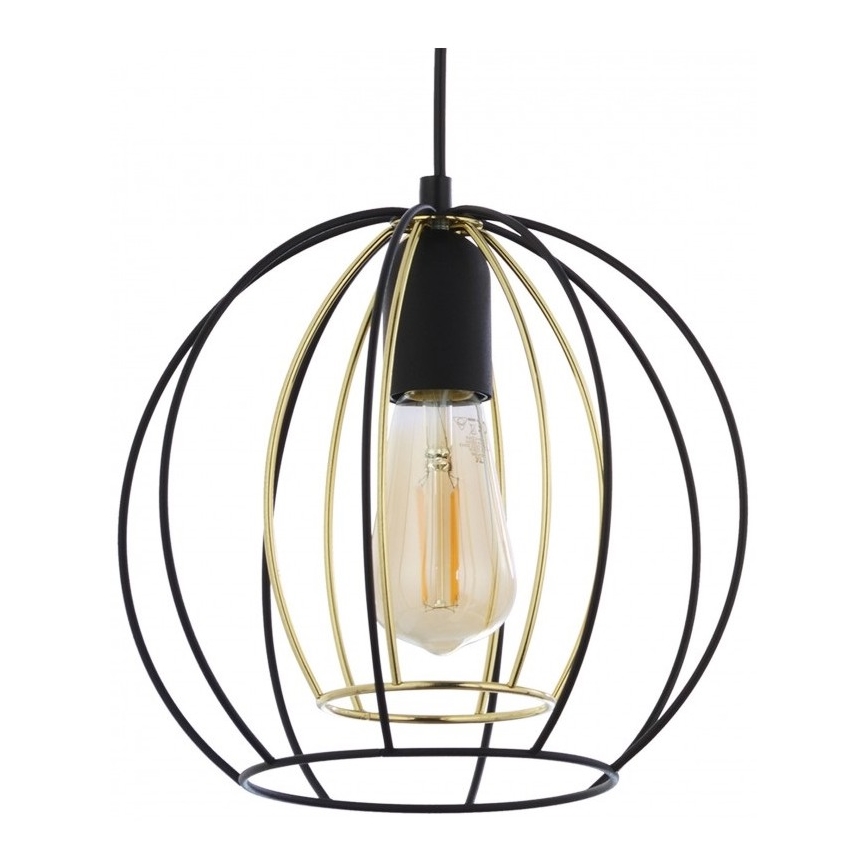Κρεμαστό φωτιστικό οροφής ράγα  JAULA 3xE27/60W/230V