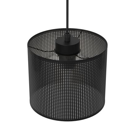Κρεμαστό φωτιστικό οροφής ράγα LOFT SHADE 3xE27/60W/230V μαύρο