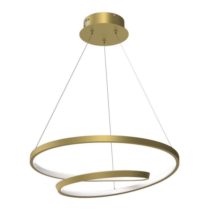 Κρεμαστό φωτιστικό οροφής ράγα LUCERO LED/48W/230V χρυσαφί